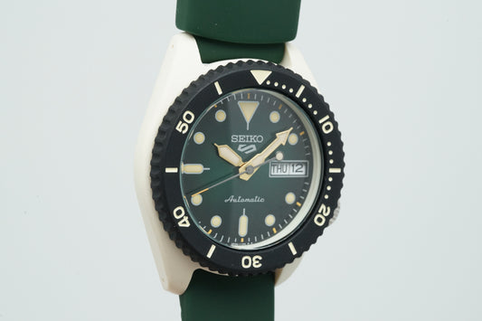 Seiko 5 Sports SRPG73K Green Bio-Plastic Automatic Sports Watch