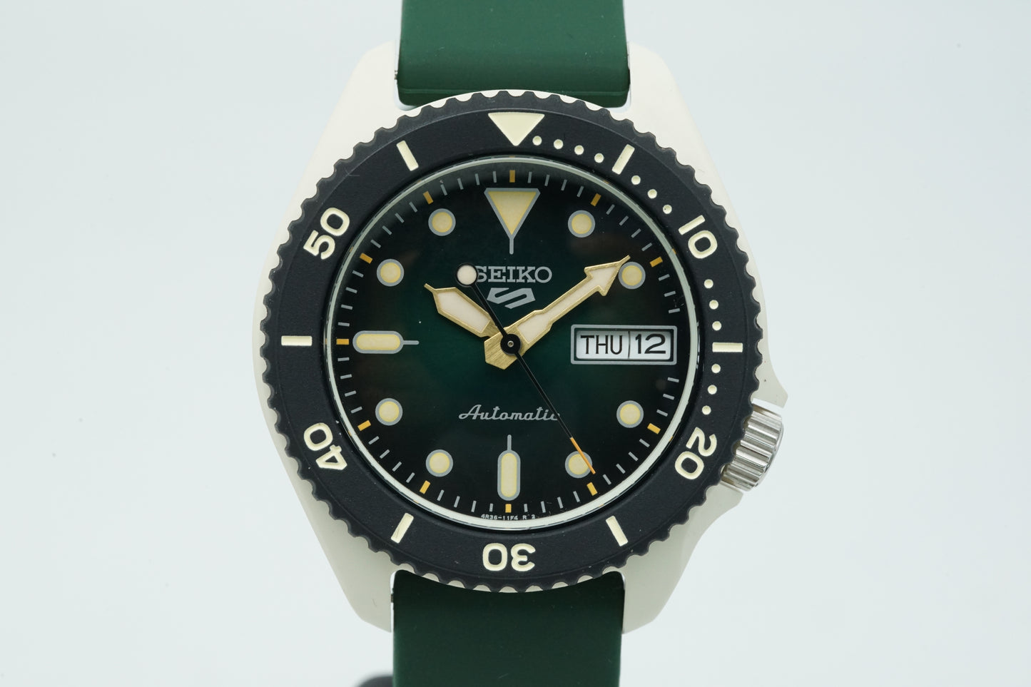 Seiko 5 Sports SRPG73K Green Bio-Plastic Automatic Sports Watch
