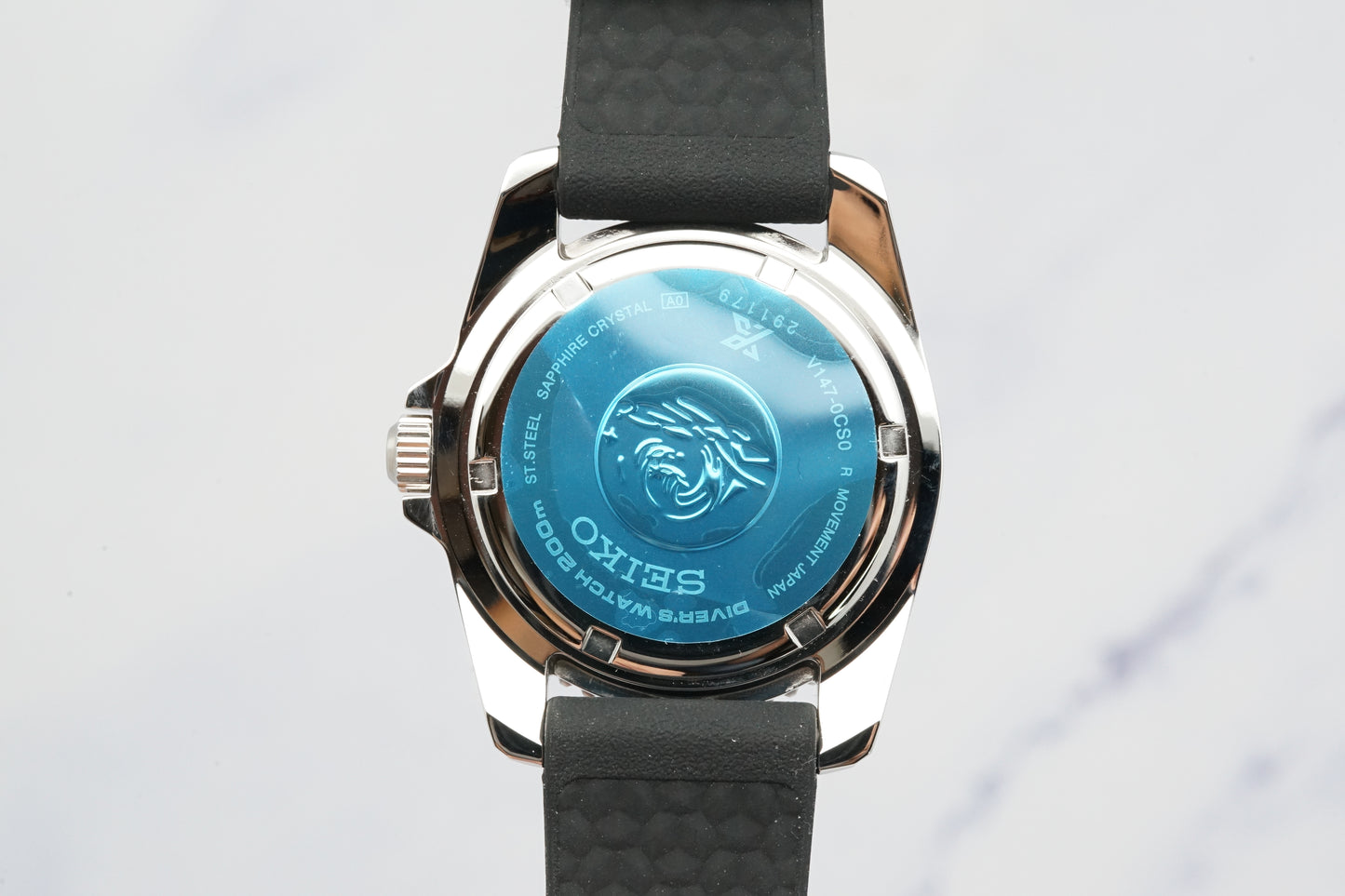 Seiko Prospex SNE573P Black Dial Solar Diver Watch