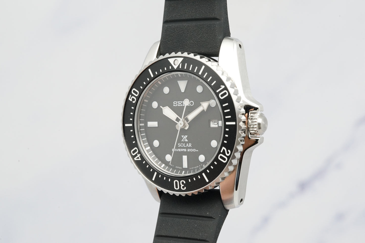 Seiko Prospex SNE573P Black Dial Solar Diver Watch