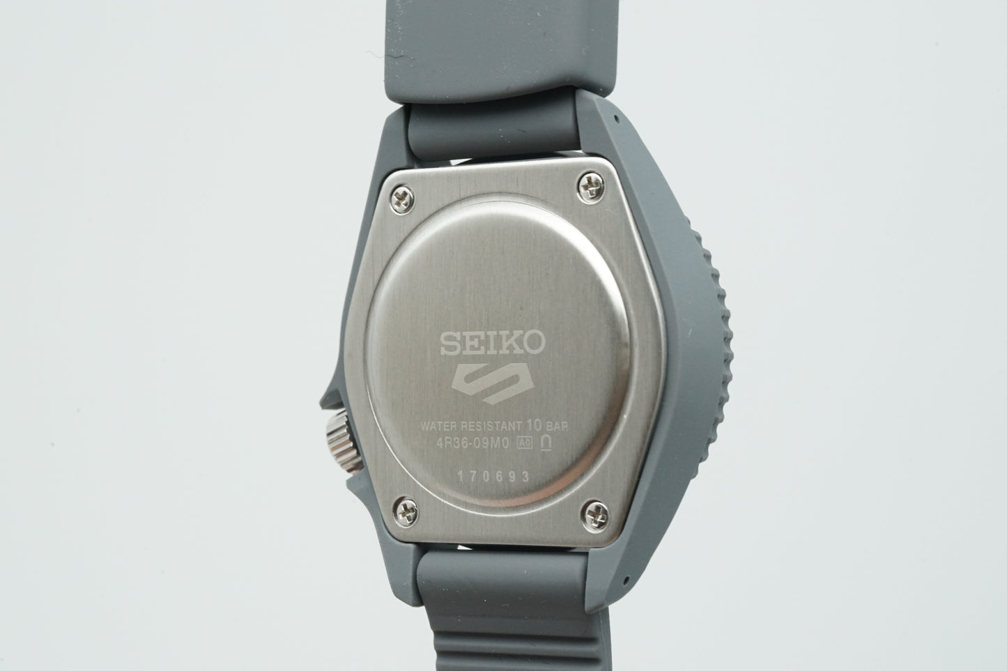 Seiko 5 Sports SRPG81K Grey Bio-Plastic Automatic Sports Watch