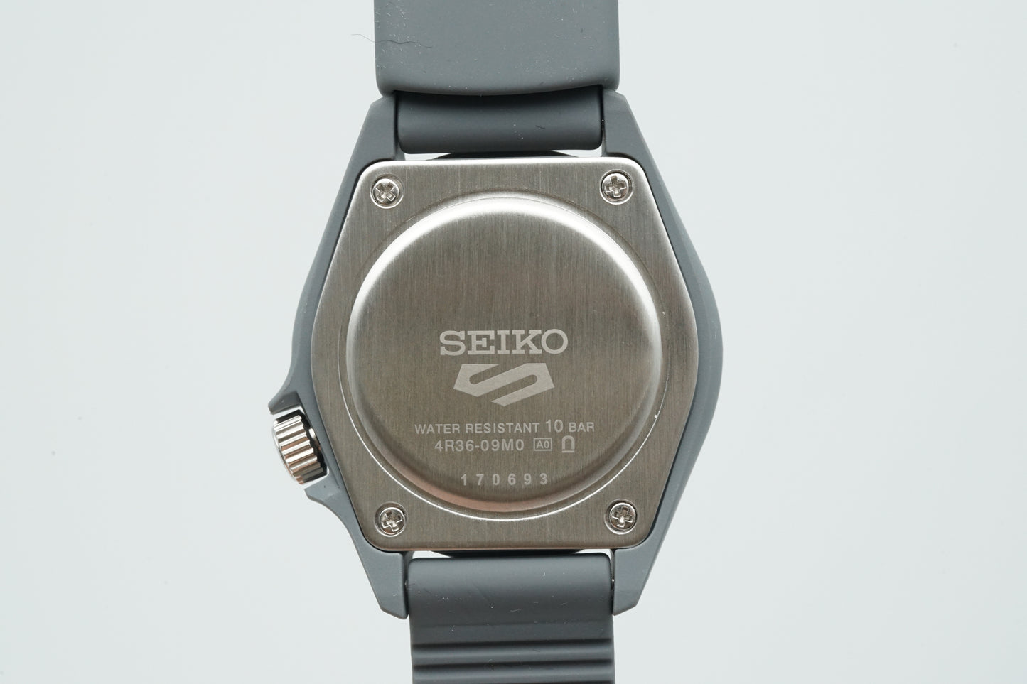 Seiko 5 Sports SRPG81K Grey Bio-Plastic Automatic Sports Watch