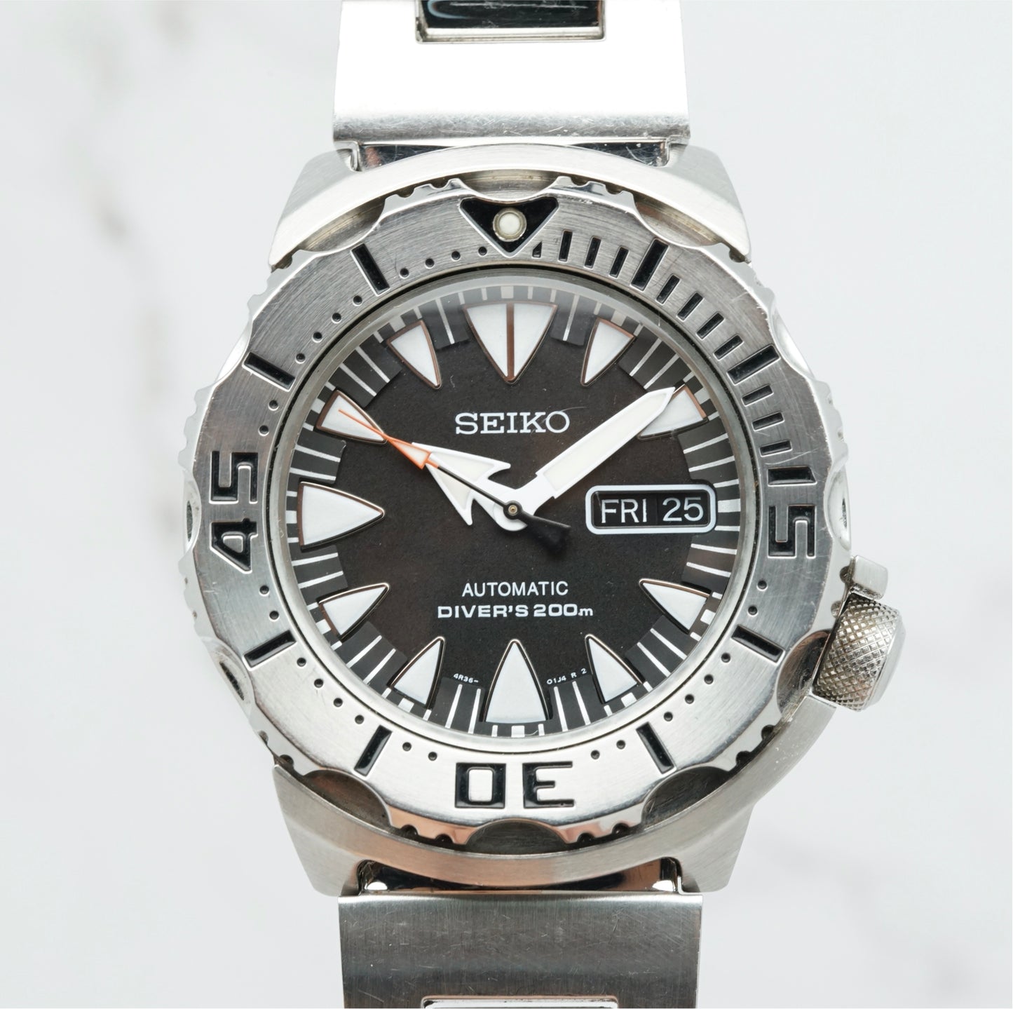 Seiko Superior SRP307K Black Monster 2nd Gen Men's Professional Automatic 200m Diver