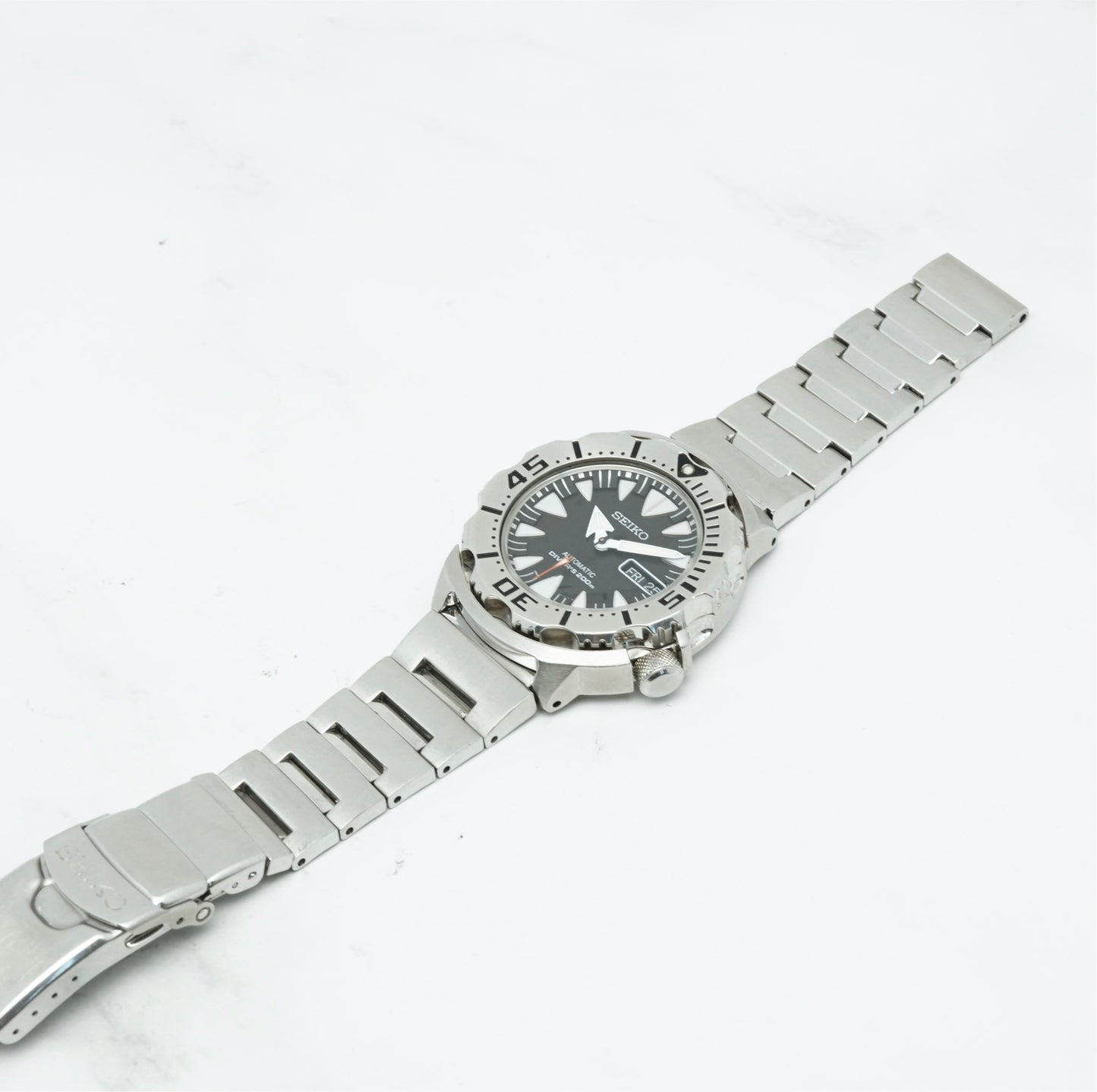 Seiko Superior SRP307K Black Monster 2nd Gen Men's Professional Automatic 200m Diver