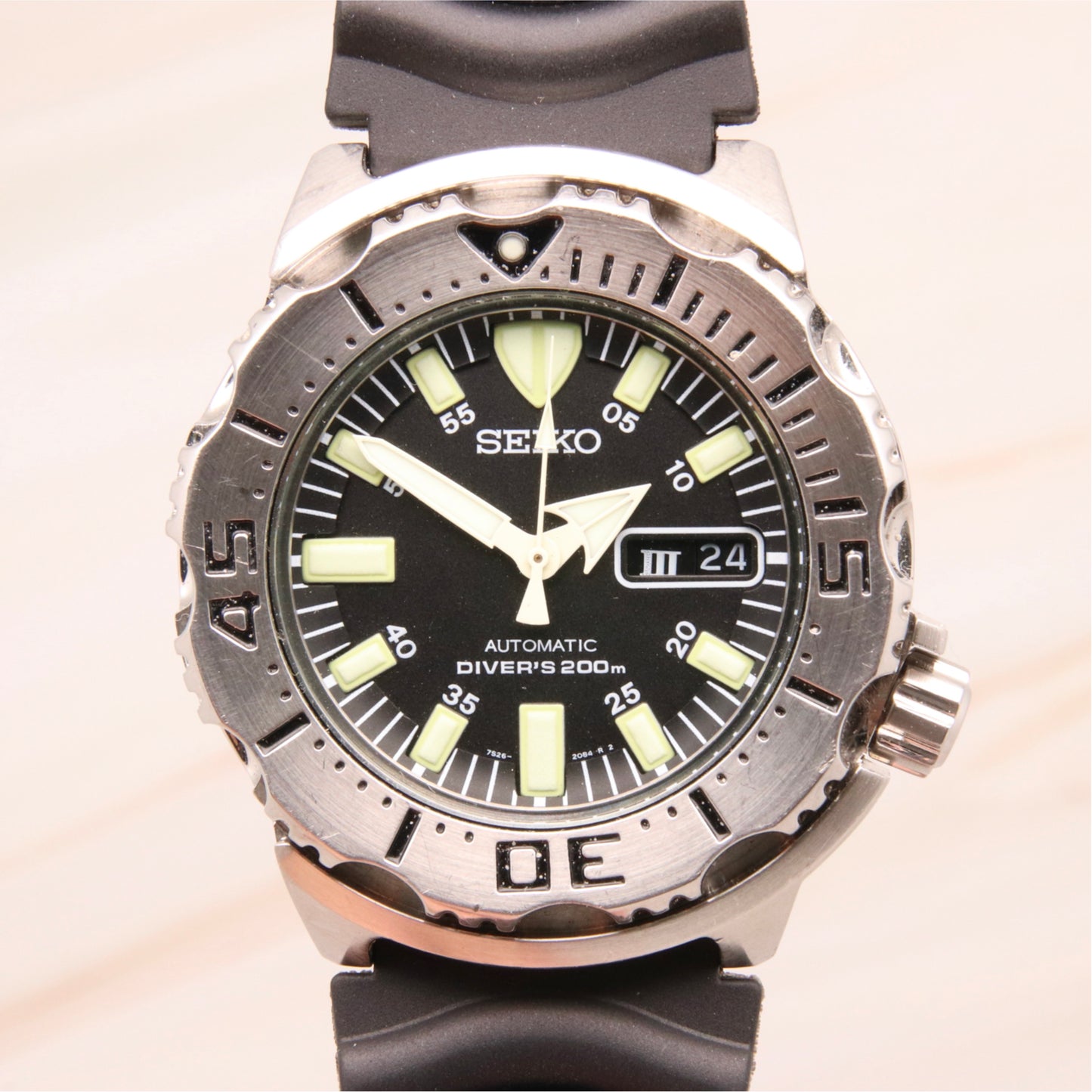 Seiko Superior SKX779K Black Monster 1st Gen Professional Automatic Diver
