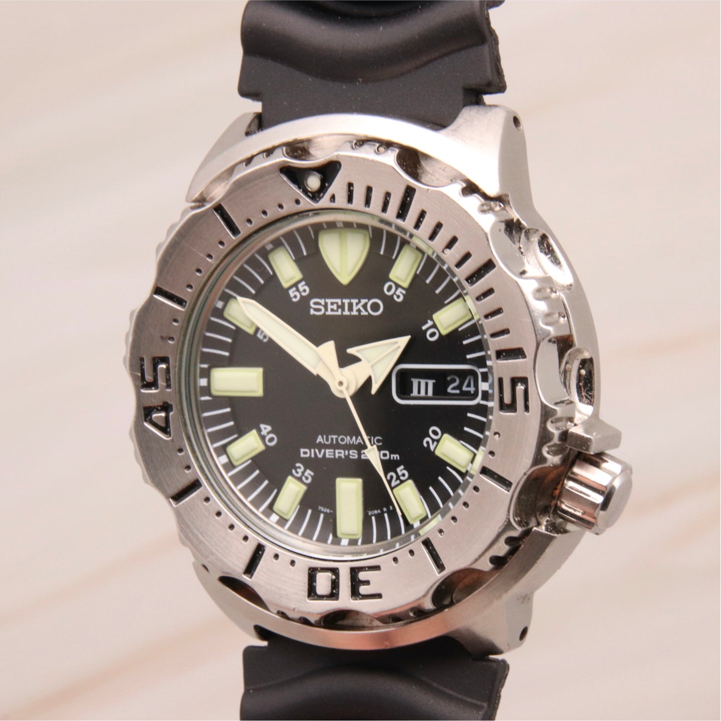 Seiko Superior SKX779K Black Monster 1st Gen Professional Automatic Diver