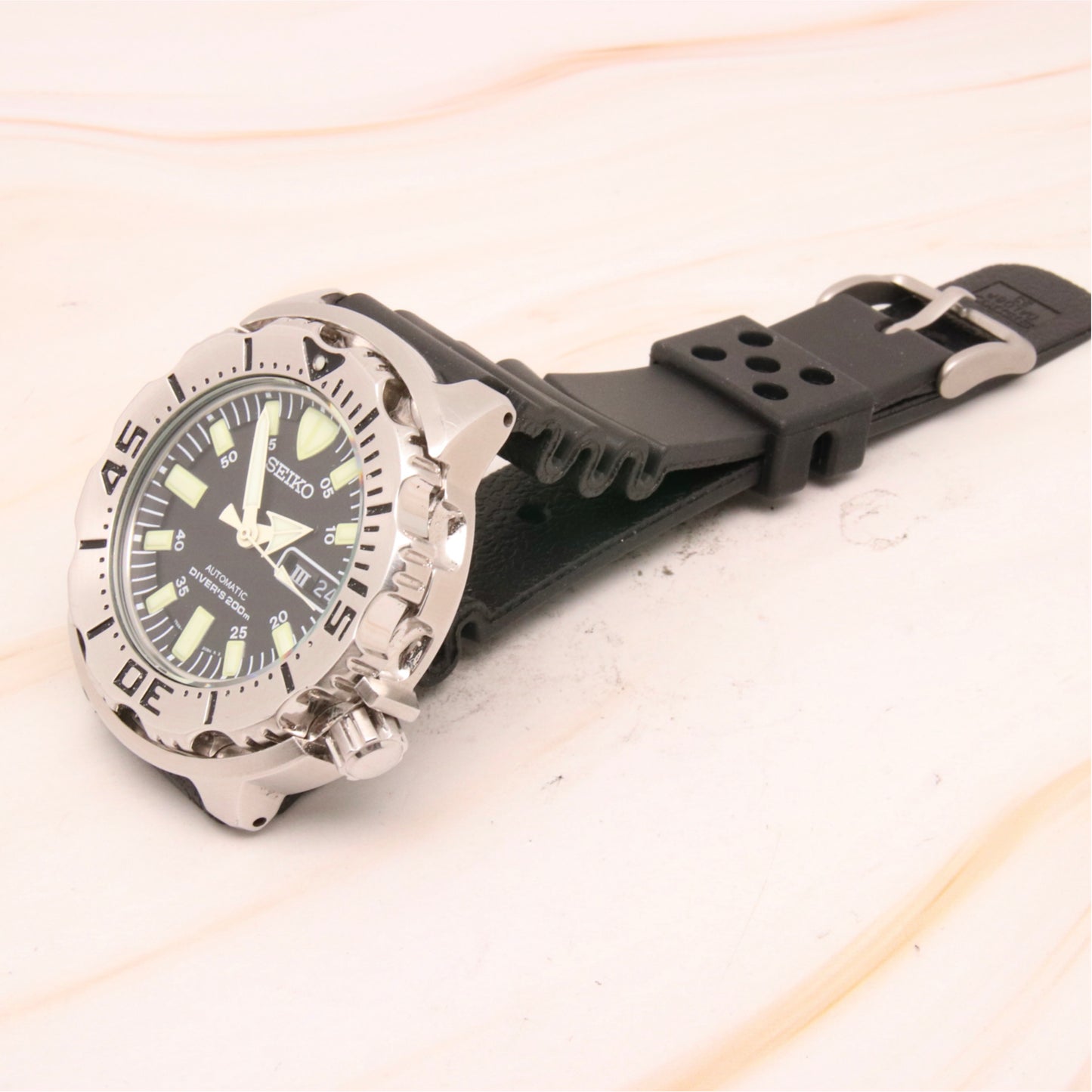 Seiko Superior SKX779K Black Monster 1st Gen Professional Automatic Diver