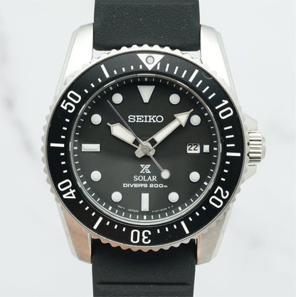 Seiko Prospex SNE573P Black Dial Solar Air Diver - V147-0CS0