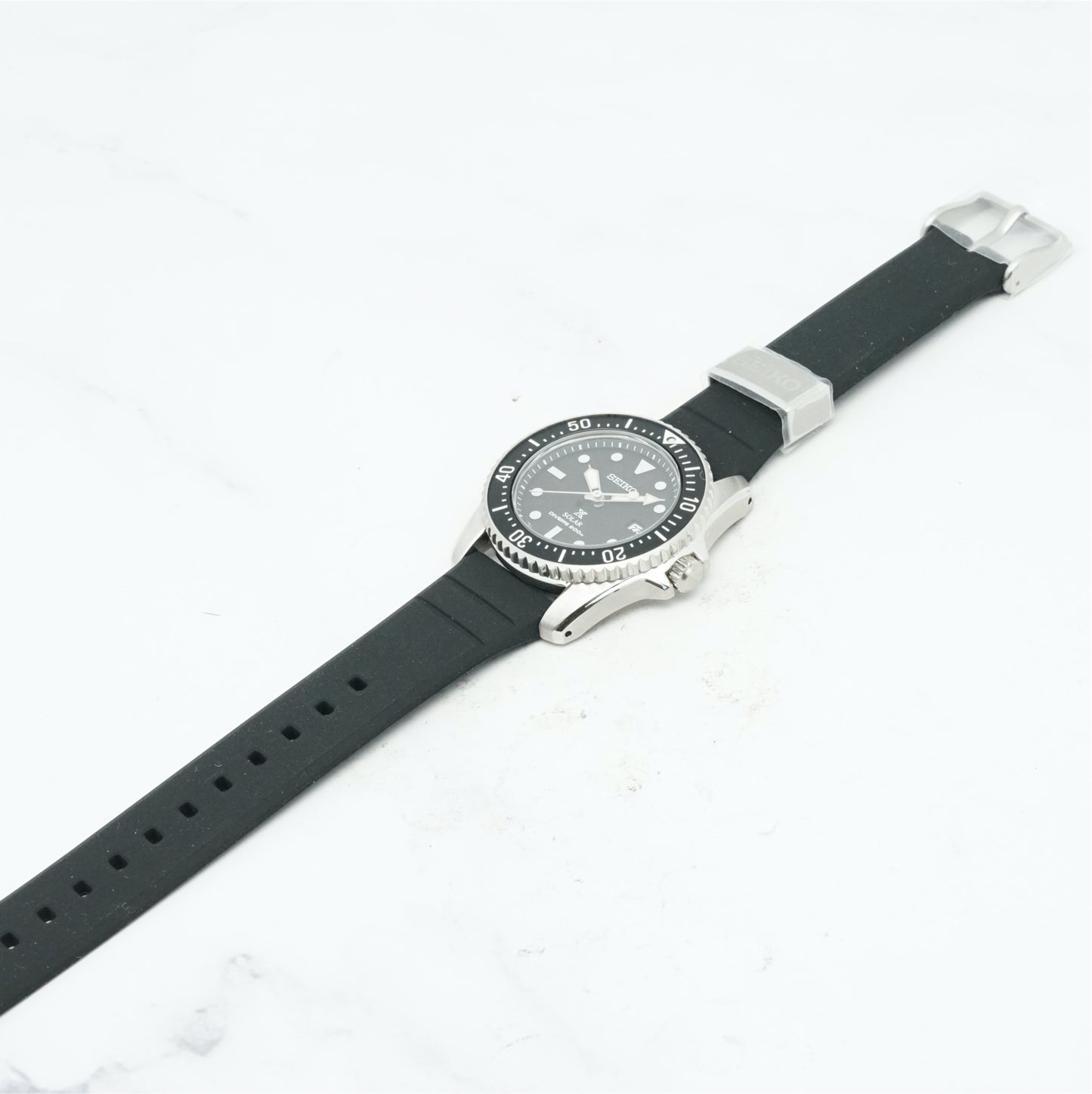 Seiko Prospex SNE573P Black Dial Solar Air Diver - V147-0CS0