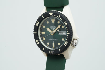 Seiko 5 Sports SRPG73K Green Bio-Plastic Automatic Sports Watch