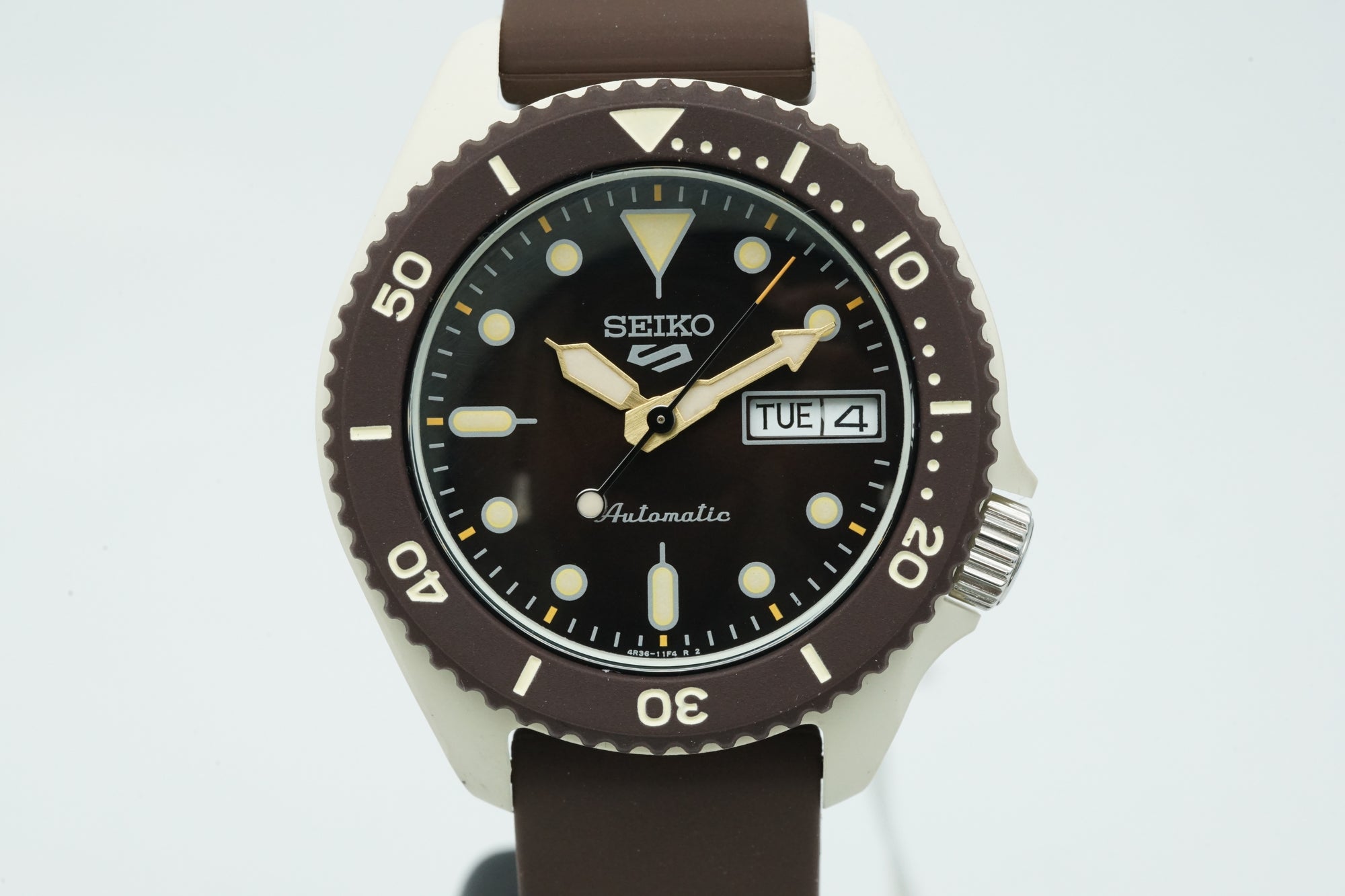Copy of Seiko 5 Sports SRPG77K Brown Bio-Plastic Automatic Sports Watch