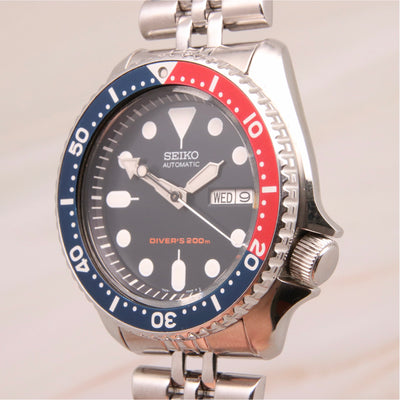 Seiko SKX009K Pepsi Bezel Men's Professional Automatic Diver | Preowned